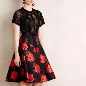 Anthropologie Byron Lars Castilian Rose Dress